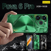 Pova 6 Pro / SDT39, 2GB+16GB, Face Identification, 6.28 inch Screen Android 6.0 SC7731 Quad Core, Network: 3G, Dual SIM (Green)