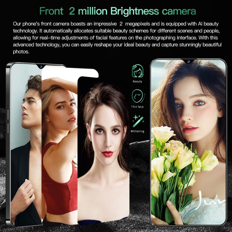 Pova 6 Pro / SDT39, 2GB+16GB, Face Identification, 6.28 inch Screen Android 6.0 SC7731 Quad Core, Network: 3G, Dual SIM (Black)