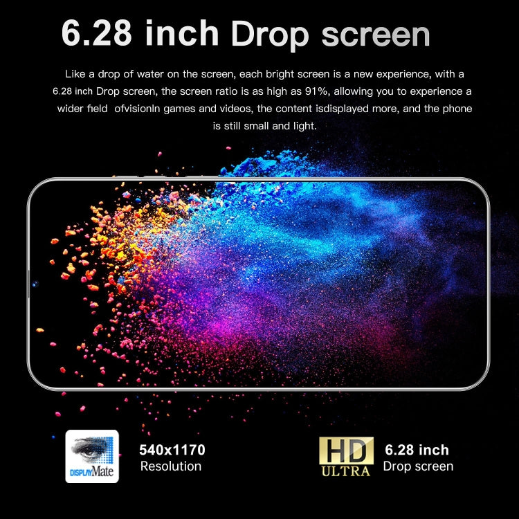 Camon 30 Pro / SDT78, 2GB+16GB, Face Identification, 6.28 inch Screen Android 6.0 SC7731 Quad Core, Network: 3G, Dual SIM (White)