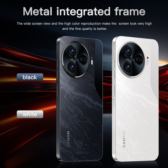 Camon 30 Pro / SDT78, 2GB+16GB, Face Identification, 6.28 inch Screen Android 6.0 SC7731 Quad Core, Network: 3G, Dual SIM (White)