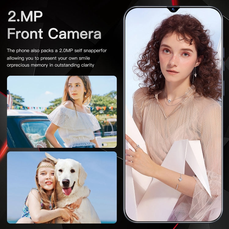 Camon 30 Pro / SDT78, 2GB+16GB, Face Identification, 6.28 inch Screen Android 6.0 SC7731 Quad Core, Network: 3G, Dual SIM (Black)