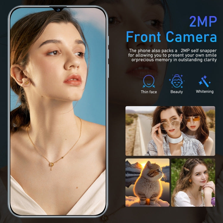 Reno11 Pro / SDT79, 2GB+16GB, Face Identification, 6.28 inch Screen Android 6.0 SC7731 Quad Core, Network: 3G, Dual SIM (Black)