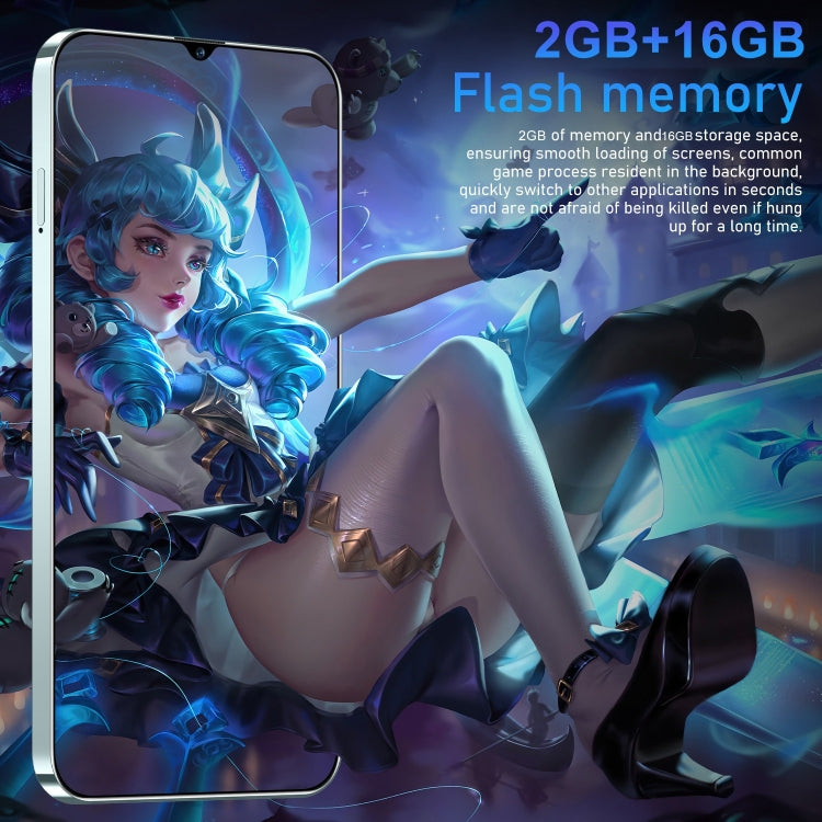 Reno11 Pro / SDT79, 2GB+16GB, Face Identification, 6.28 inch Screen Android 6.0 SC7731 Quad Core, Network: 3G, Dual SIM (Green)