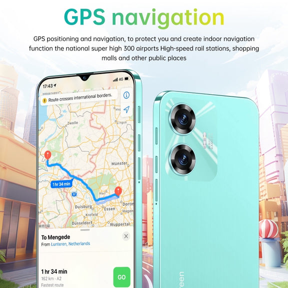 C55 / SDT80, 2GB+16GB, Face Identification, 6.28 inch Screen Android 8.1 MTK6737 Quad Core, Network: 4G, Dual SIM (Black)