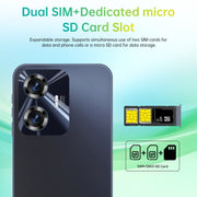 C55 / SDT80, 2GB+16GB, Face Identification, 6.28 inch Screen Android 8.1 MTK6737 Quad Core, Network: 4G, Dual SIM (Black)