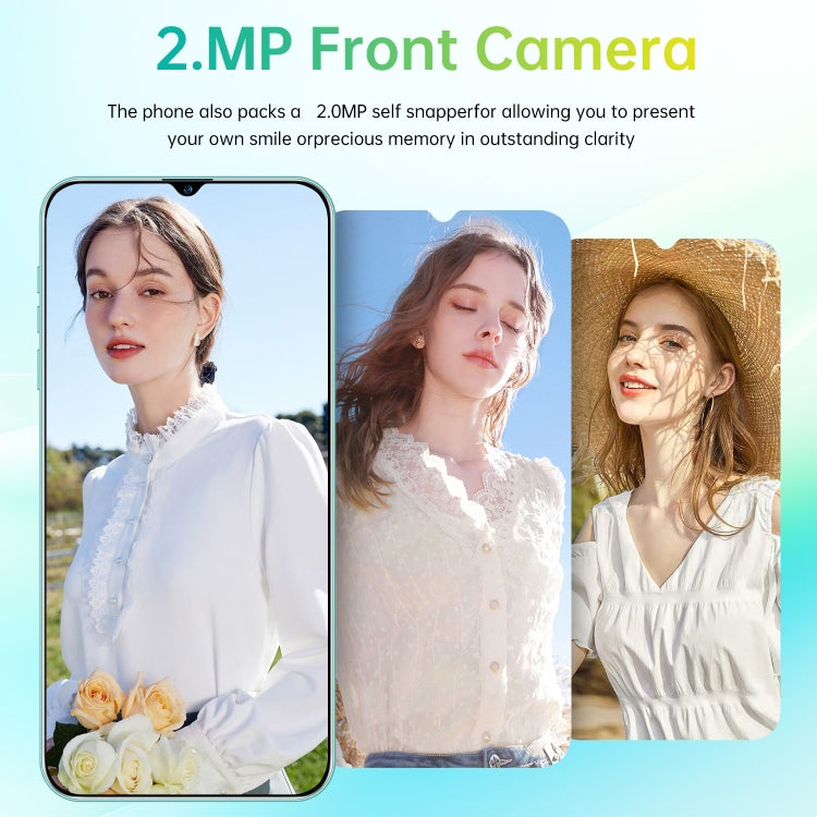 C55 / SDT80, 2GB+16GB, Face Identification, 6.28 inch Screen Android 8.1 MTK6737 Quad Core, Network: 4G, Dual SIM (Green)