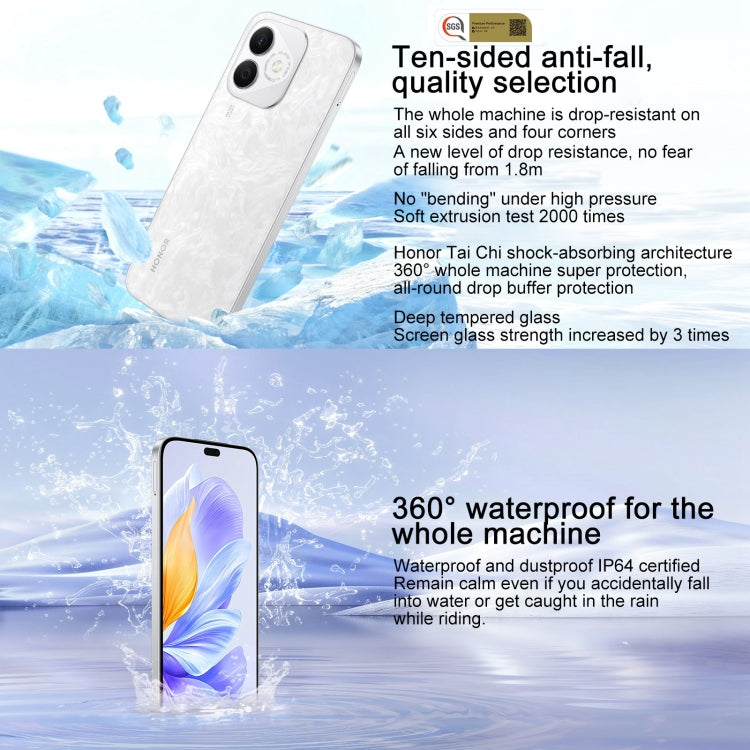 Honor X60i, 12GB+512GB, Screen Fingerprint, 6.7 inch MagicOS 8.0 Dimensity 6080 Octa Core, Network: 5G, OTG, Not Support Google Play (Black)