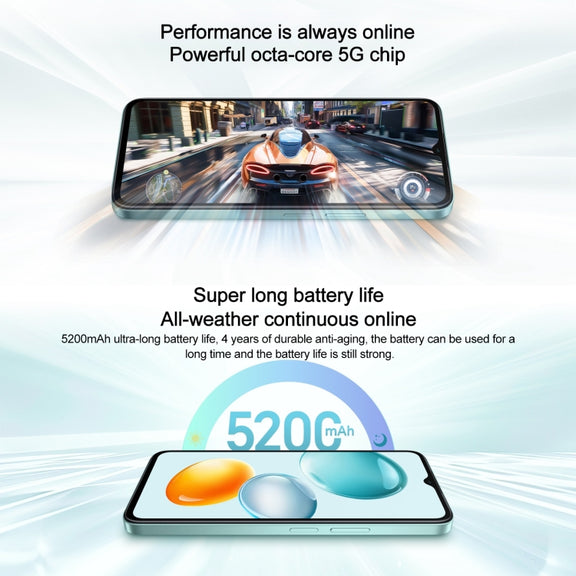 Honor Play9C 5G, 6GB+128GB, Side Fingerprint, 6.56 inch MagicOS 8.0 Dimensity 6100+ Octa Core, Network: 5G, OTG, Not Support Google Play (Black)