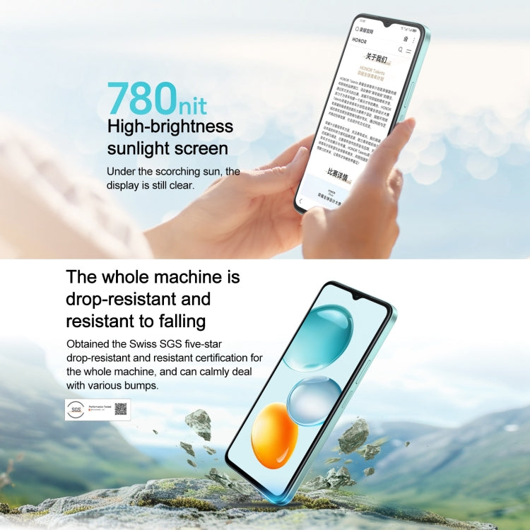 Honor Play9C 5G, 6GB+128GB, Side Fingerprint, 6.56 inch MagicOS 8.0 Dimensity 6100+ Octa Core, Network: 5G, OTG, Not Support Google Play (Black)