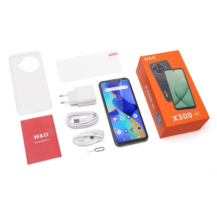 W&O X300, 3GB+32GB, 6.528 inch Android 10 Mediatek MT6739 Quad Core, Network: 4G (White)