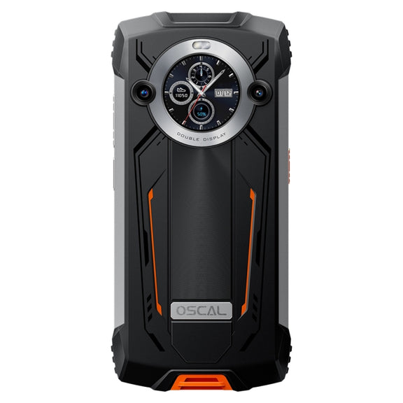 Blackview Oscal PILOT 2, 8GB+256GB, IP68/IP69K/MIL-STD-810H, 6.5 inch Android 14 MediaTek MT6789 Octa Core, Network: 4G, OTG, NFC (Orange)