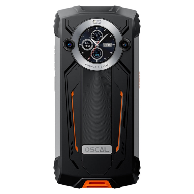 Blackview Oscal PILOT 2, 8GB+256GB, IP68/IP69K/MIL-STD-810H, 6.5 inch Android 14 MediaTek MT6789 Octa Core, Network: 4G, OTG, NFC (Orange)