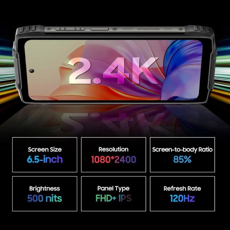Blackview Oscal PILOT 2, 8GB+256GB, IP68/IP69K/MIL-STD-810H, 6.5 inch Android 14 MediaTek MT6789 Octa Core, Network: 4G, OTG, NFC (Orange)