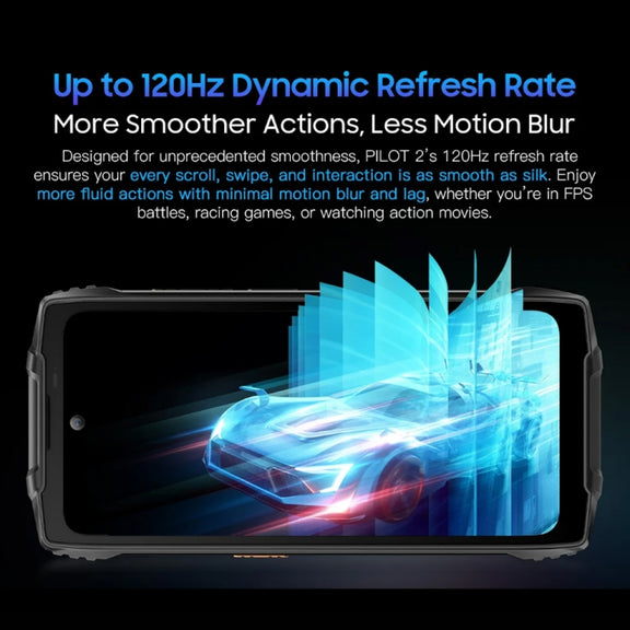Blackview Oscal PILOT 2, 8GB+256GB, IP68/IP69K/MIL-STD-810H, 6.5 inch Android 14 MediaTek MT6789 Octa Core, Network: 4G, OTG, NFC (Orange)