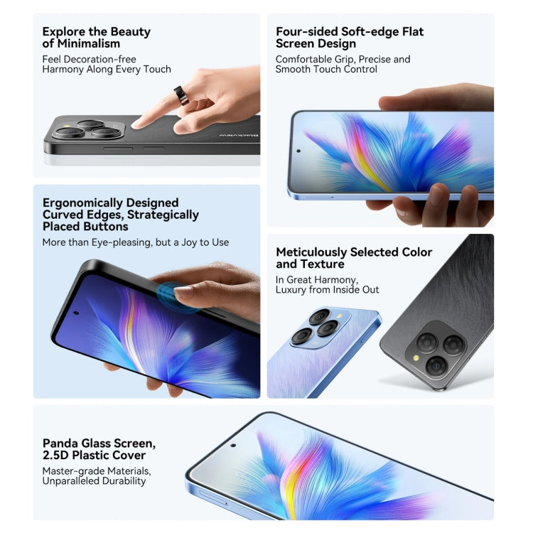 Blackview SHARK 9, 8GB+256GB, 6.67 inch Android 14 Unisoc T820 Octa Core, Network: 5G (Black)