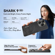 Blackview SHARK 9, 8GB+256GB, 6.67 inch Android 14 Unisoc T820 Octa Core, Network: 5G (Black)