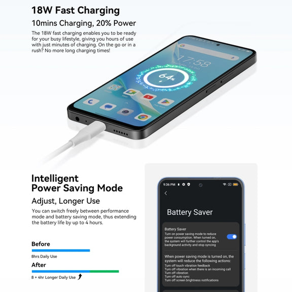 Blackview SHARK 9, 8GB+256GB, 6.67 inch Android 14 Unisoc T820 Octa Core, Network: 5G (Black)