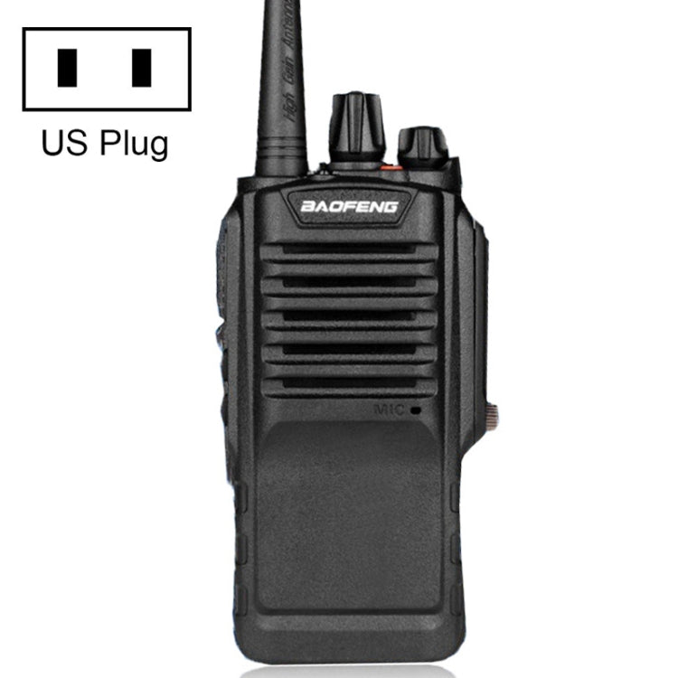 BaoFeng BF-9700 8W Single Band Radio Handheld Walkie Talkie with Monitor Function, US Plug(Black)