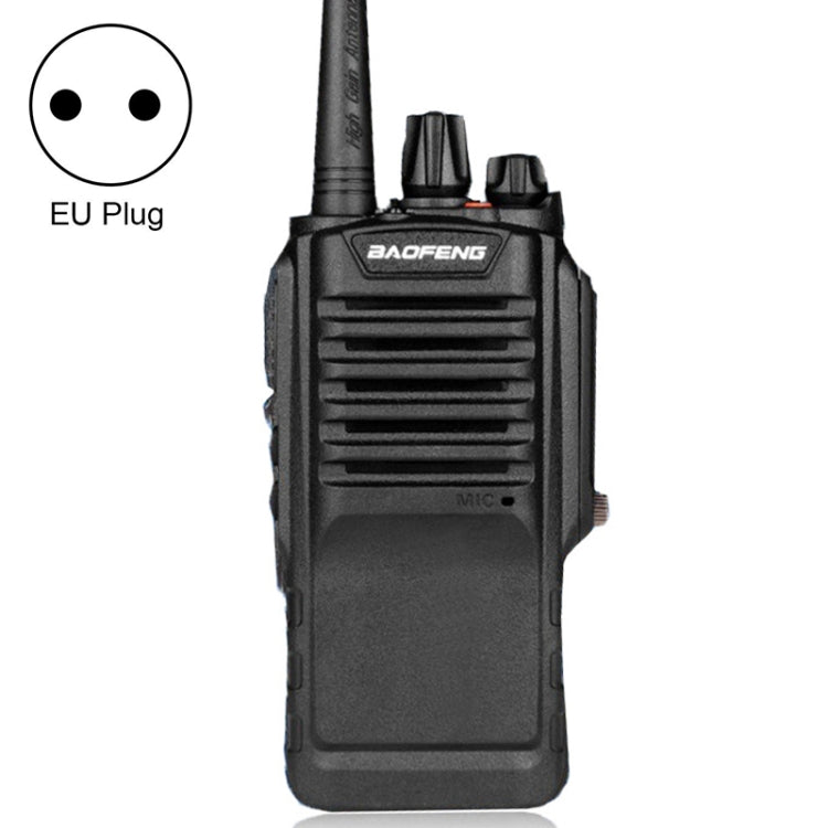 BaoFeng BF-9700 8W Single Band Radio Handheld Walkie Talkie with Monitor Function, EU Plug(Black)