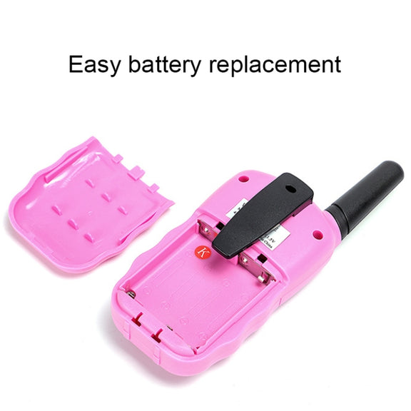 2 PCS BaoFeng BF-T3 1W Children Single Band Radio Handheld Walkie Talkie with Monitor Function, UK Plug