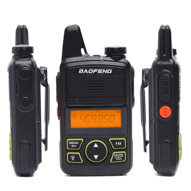 BaoFeng BF-T1 Single Band Radio Handheld Walkie Talkie, UK Plug