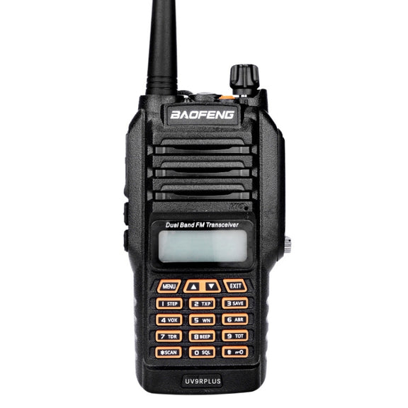 BaoFeng BF-UV9R Plus 10W Water-resistant Dual Band Radio Handheld Antenna Walkie Talkie, UK Plug