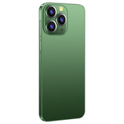 i14 Pro Max N85+, 2GB+16GB, 6.3 inch Screen, Face Identification, Android 6.0 Spreadtrum 7731G Quad Core, Network: 3G, Dual SIM,  with 64GB TF Card(Green)