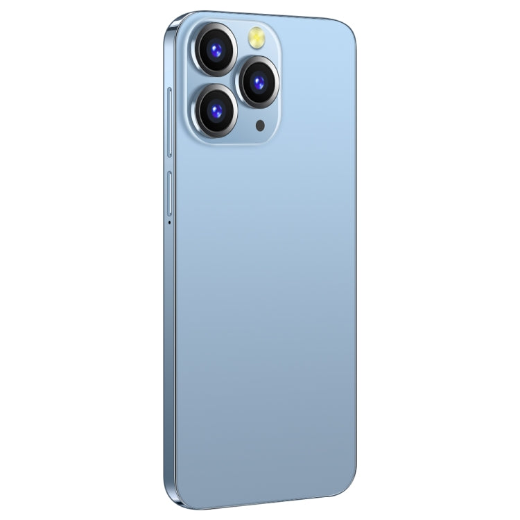 i14 Pro Max N85+, 2GB+16GB, 6.3 inch Screen, Face Identification, Android 6.0 Spreadtrum 7731G Quad Core, Network: 3G, Dual SIM,  with 64GB TF Card(Blue)