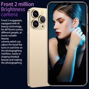 i14 Pro Max N85+, 2GB+16GB, 6.3 inch Screen, Face Identification, Android 6.0 Spreadtrum 7731G Quad Core, Network: 3G, Dual SIM,  with 64GB TF Card(Green)