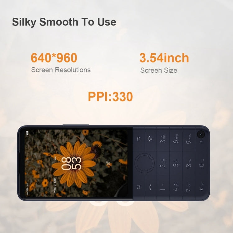 QIN F22 Pro 4G, 4GB+64GB, 3.54 inch Android 12 Helio G85 Octa Core, Network: 4G, OTG, Infrared Remote Control, Single SIM, Support Google Play(White)