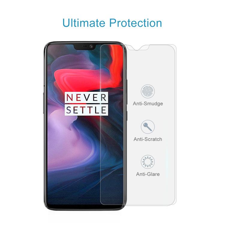 0.26mm 9H 2.5D Tempered Glass Film for OnePlus 6