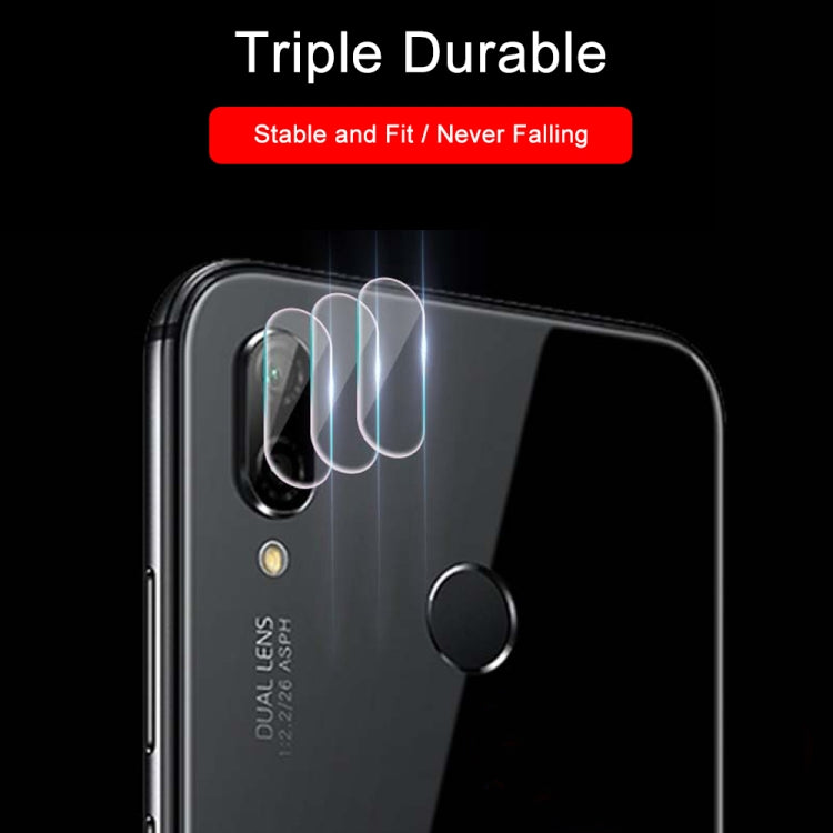 0.3mm 2.5D Transparent Rear Camera Lens Protector Tempered Glass Film for Huawei Mate 20 Lite