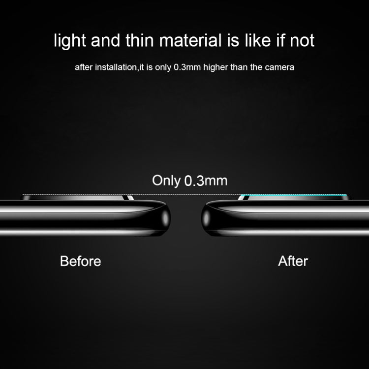 0.3mm 2.5D Transparent Rear Camera Lens Protector Tempered Glass Film for Xiaomi Redmi Note 7