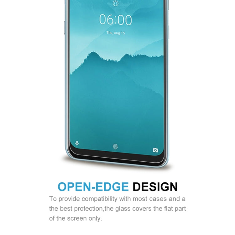 For Nokia 6.2 2.5D Non-Full Screen Tempered Glass Film
