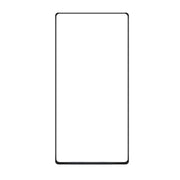 For Galaxy Note 10 3D Curved Edge Glue Curved Full Screen Tempered Glass Film, Fingerprint Unlock Is Supported(Black)
