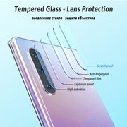 For Galaxy Note 10 3D Curved Edge Glue Curved Full Screen Tempered Glass Film, Fingerprint Unlock Is Supported(Black)