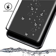 For Galaxy Note 10 3D Curved Edge Glue Curved Full Screen Tempered Glass Film, Fingerprint Unlock Is Supported(Black)
