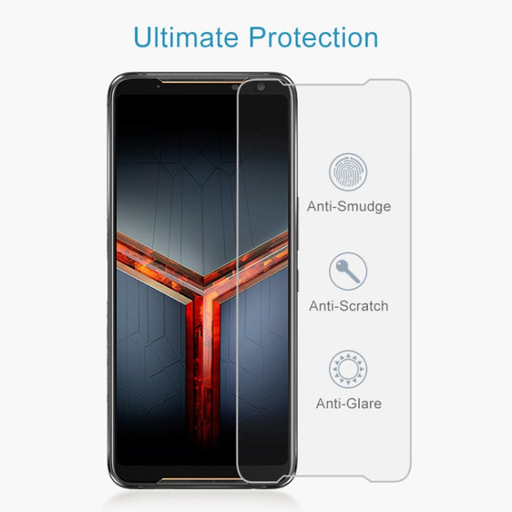 For ASUS ROG Phone 2 (ZS660KL) 2.5D Non-Full Screen Tempered Glass Film