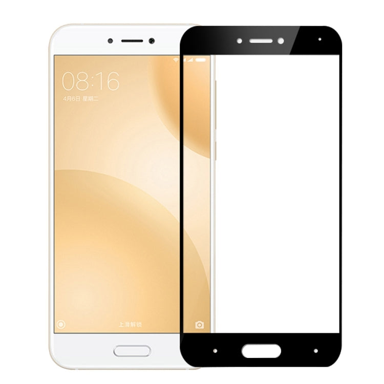 MOFI Xiaomi Mi 5c 0.3mm 9H Hardness 2.5D Explosion-proof Full Screen Tempered Glass Screen Film(Black)