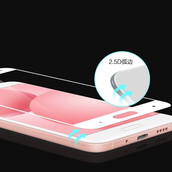 MOFI Xiaomi Mi 5c 0.3mm 9H Hardness 2.5D Explosion-proof Full Screen Tempered Glass Screen Film(Black)