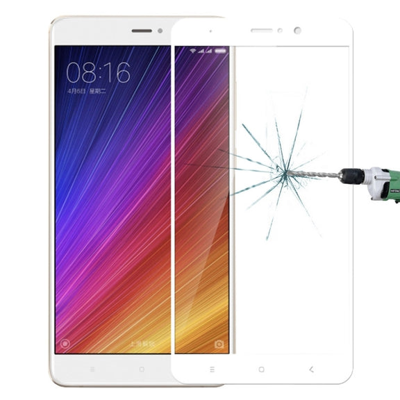 MOFI Xiaomi Mi 5s Plus 0.3mm 9H Hardness 2.5D Explosion-proof Full Screen Tempered Glass Screen Film(White)