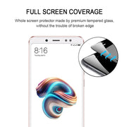 0.33mm 9H 2.5D Full Screen Fully Adhesive Tempered Glass Film for Xiaomi Redmi Note 5 Pro(White)