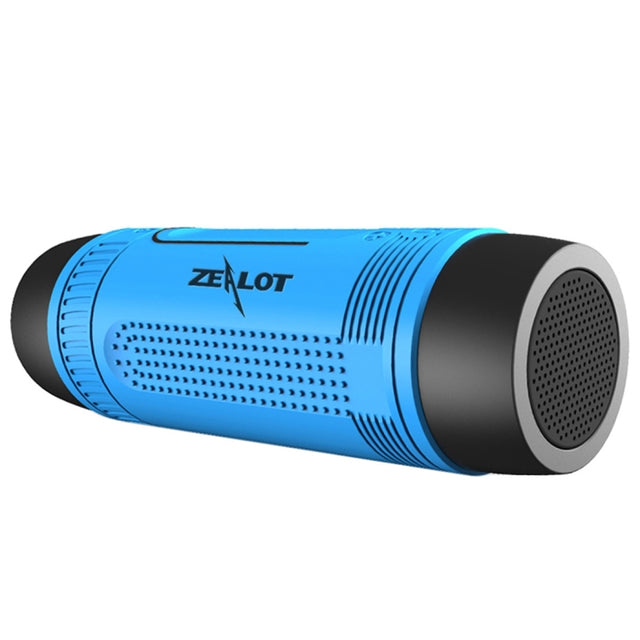 Zealot S1 Multifunctional Outdoor Water-resistant Bluetooth Speaker, 4000mAh Battery, For iPhone, Galaxy, Sony, Lenovo, HTC, Huawei, Google, LG, Xiaomi, other Smartphones(Blue)