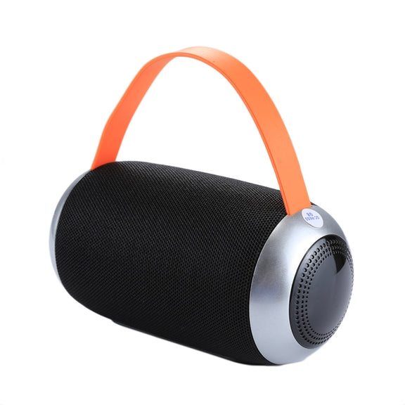 T&G TG112 Portable Bluetooth Speaker, with Mic & FM Radio Function, Support Hands-free & TF Card & U Disk Play(Black)