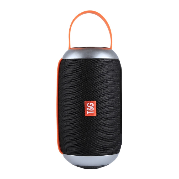 T&G TG112 Portable Bluetooth Speaker, with Mic & FM Radio Function, Support Hands-free & TF Card & U Disk Play(Black)
