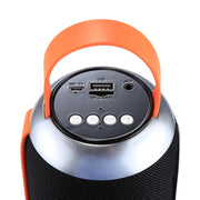 T&G TG112 Portable Bluetooth Speaker, with Mic & FM Radio Function, Support Hands-free & TF Card & U Disk Play(Black)