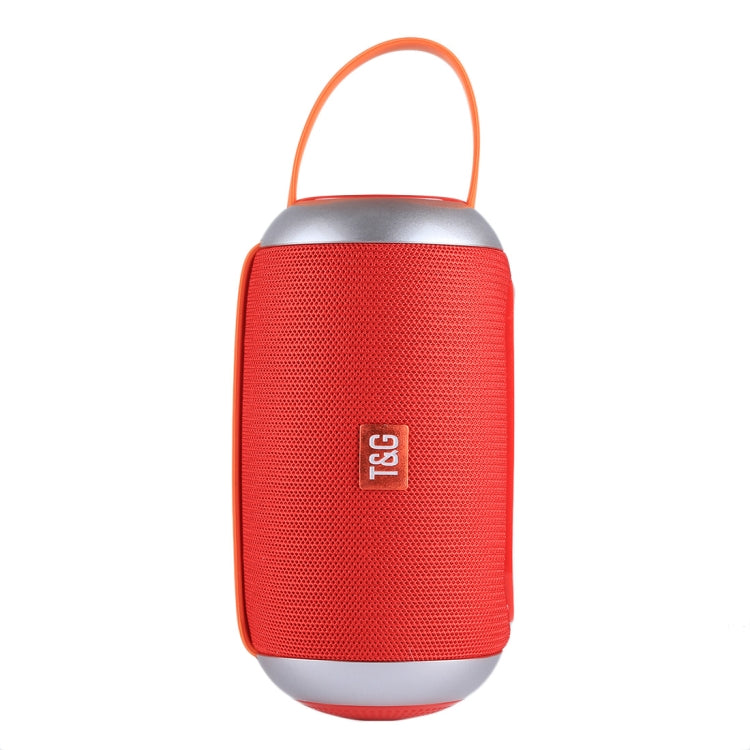 T&G TG112 Portable Bluetooth Speaker, with Mic & FM Radio Function, Support Hands-free & TF Card & U Disk Play(Red)