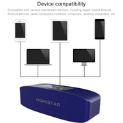 HOPESTAR H11 Mini Portable Rabbit Wireless Bluetooth Speaker, Built-in Mic, Support AUX / Hand Free Call / FM / TF(Blue)