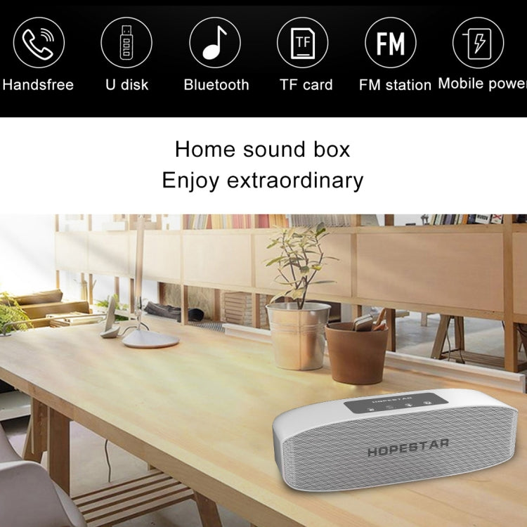 HOPESTAR H11 Mini Portable Rabbit Wireless Bluetooth Speaker, Built-in Mic, Support AUX / Hand Free Call / FM / TF(Blue)