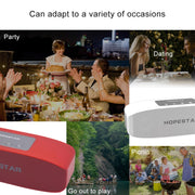 HOPESTAR H11 Mini Portable Rabbit Wireless Bluetooth Speaker, Built-in Mic, Support AUX / Hand Free Call / FM / TF(Blue)